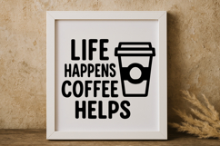 Coffee Quotes SVG Product Image 1