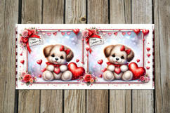 Cute valentine puppy | 4 love mug sublimation designs PLUS Product Image 2