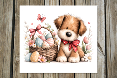 Easter animals | 4 Skinny tumbler Sublimation designs PL2 Product Image 2