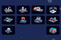 Medical Isometric 3D Illustration Pack Product Image 6