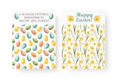 Happy Easter watercolor set. Easter traditions. Product Image 6