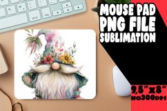 Sweet Gnome Sublimation Mouse Pad - Spring Delight Product Image 1