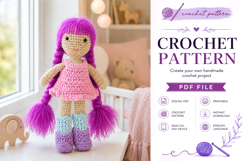 Crochet Doll Amigurumi Pattern PDF Product Image 3