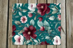 Vintage Flowers | 4 gentle tumbler Sublimation designs 2 Product Image 2