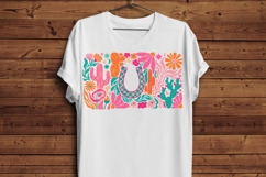 Lucky Horseshoe PNG, Boho Desert Horseshoe PNG, Southwestern Product Image 4