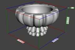 Geometric Succulent 3D Printing Planter Model Product Image 5