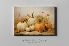 Fall Wall Decor Printable Pumpkin Still Life Painting Product Image 3