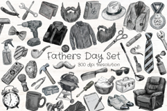 Fathers Day Set Clipart Product Image 1