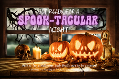 Retro Witch is a Halloween retro duo font Product Image 5