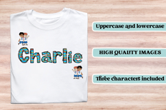 Back to School Alphabet png, letters doodle, school clipart Product Image 6