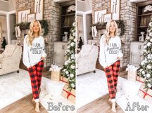 6 Holiday Lightroom presets, Home, Family, Christmas presets Product Image 8