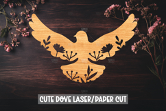 6 Dove Floral Laser Cut SVG Files Product Image 7