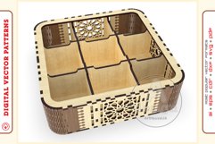 Box Organizer v3 - laser cut file - Glowforge ready SVG Product Image 6
