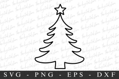 Christmas Tree SVG | SVG Cut files | Cricut Product Image 2