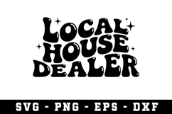 Local House Dealer Repeat Svg |Real Estate SVG Cut files |Cr Product Image 1