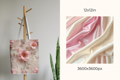 Coquette Lace Valentine Digital Paper Bundle Rococo Patterns Product Image 6