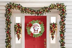 Welcome Santa, Christmas Wreath with Santa Product Image 6