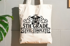 5th Grade Level Complete Svg, Last Day of School Svg. Product Image 7