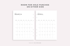 2027 Monthly Calendar Printable &amp; Fillable, A4/Letter Size Product Image 6
