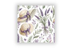 Petite Provence Lavender Seamless Patterns, Watercolor Product Image 6