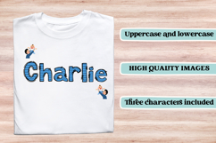 Father’s Day Alphabet clipart, father’s day letters doodle Product Image 6