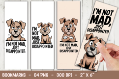 Funny Bear Quote Bookmark Sublimation Product Image 1