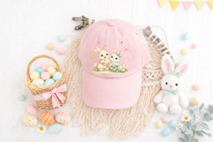 Cute Easter Bunny Clipart 4 Spring PNG SVG JPG Product Image 6