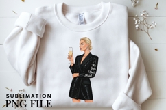 Celebration motivational woman png design for T-shirts Product Image 3