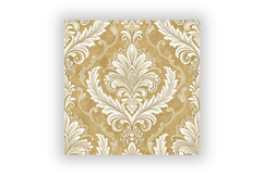 Sand Toile Digital Paper Pack, Vintage Floral Toile, Gingham Product Image 6