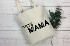 Happy Mama SVG | Mothers Day SVG | Floral SVG Product Image 6