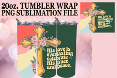 Uplifting Moments 20oz tumbler wrap, Cross Product Image 1