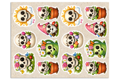 Spring. Print &amp; Cut Stickers PNG Product Image 2