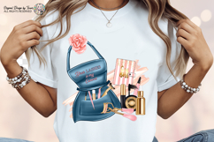 Lash Tech Apron Sublimation PNG Beauty Tools Glam Design Product Image 7