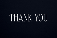 Maturation Lines Modern Classic Serif Typeface Product Image 6