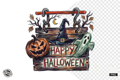 Halloween Signspot Clipart Product Image 1