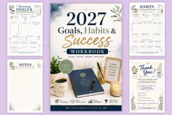 2027 Goals, Habits & Success Workbook Product Image 6