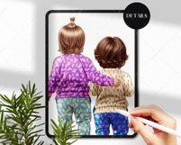 Baby Sleepwear Clipart Product Image 7