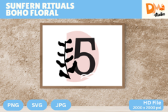 Sunfern Rituals Boho Floral Monogram Product Image 1