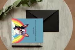 Chihuahua Memorial Card, Chihuahua pet loss card Product Image 8