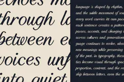 Ardor Elegant Calligraphy Script Font Product Image 6