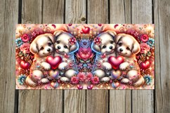 Valentine animals | 8 cat &amp; dog mug love watercolor designs Product Image 6