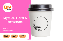 Mythical Floral Frame Product Image 1