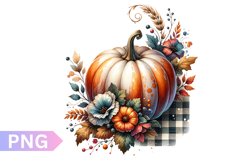 Halloween Pumpkins Sublimation - Clipart PNG Design Product Image 1