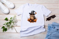 Cute owl halloween clipart, owl sublimation Product Image 2