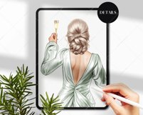Bridesmaids Long Silk Dresses, Hen Party, Night Gowns Product Image 6
