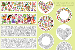 Fairyland clipart, seamless patterns and designs collection Product Image 6