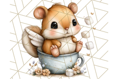 Forest Fairy Garden Creatures PNG, Whimsical Woodland Art Product Image 2