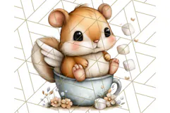 Forest Fairy Garden Creatures PNG, Whimsical Woodland Art Product Image 2