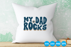 Father's day retro SVG Design, Dad Retro Product Image 6