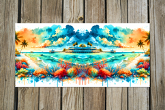 BeachLife | summer Sublimation Mug design bundle, PNG Product Image 6